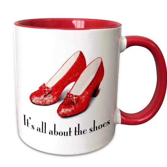 Fashion Law on Ruby Slippers Mug, “All About the Shoes” 👠 - Picture 2 of 10
